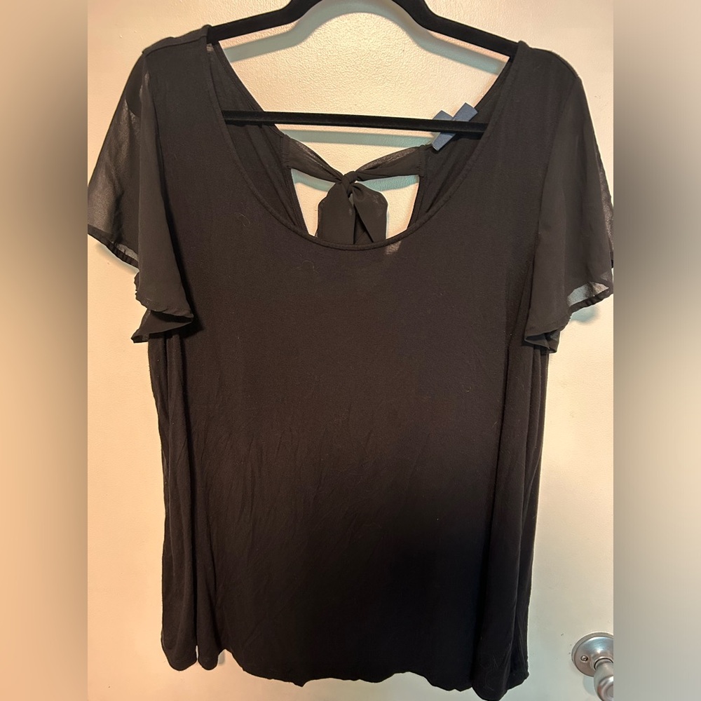 Mid Cloth Top with tie back